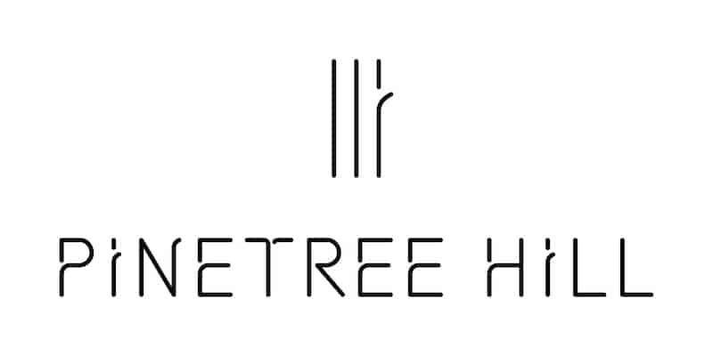 Pinetree Hill Logo Black On White