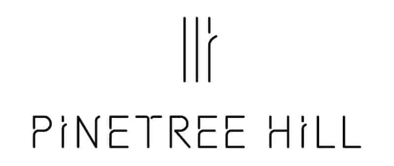 Pinetree Hill Logo Black On White